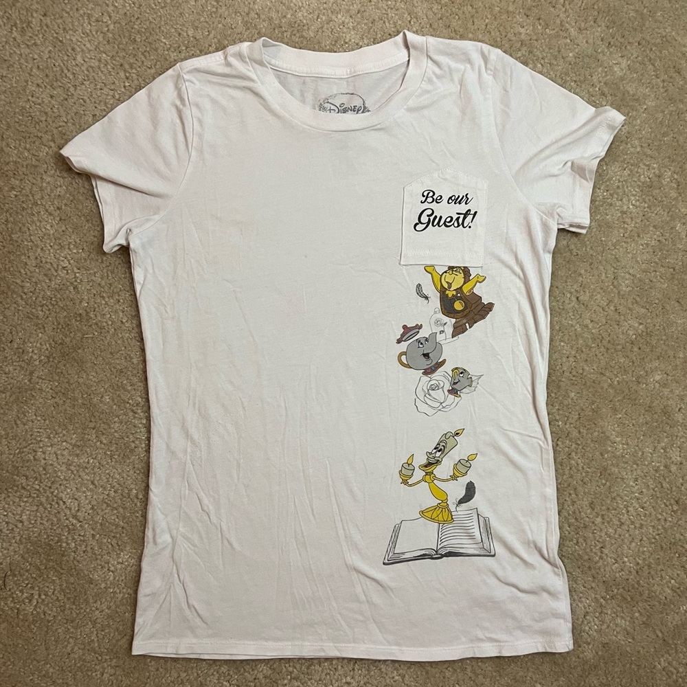 Disney Beauty and the Beast Be Our Guest Shirt